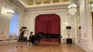 Маргарита Казакова. Генрик Венявский. Скерцо-Тарантелла для скрипки и фортепиано соль минор, Op.16