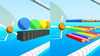 Swing Slice! Very Satisfying And Relaxing ASMR Slicing Game