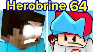 Friday Night Funkin' VS Steve & Herobrine 64 FULL WEEK (FNF Mod) Enjoy 😉🎤💖