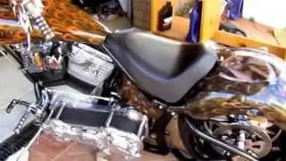 Ultima Drag Race Open Belt Drive Primary jackshaft alignment on Harley Custom