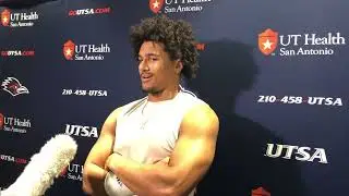 UTSA LB Trey Moore Media Session 11.20.23