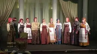 Русская традиция.  У ворот верба. Русский фольклор.