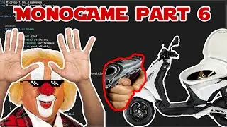 Adding Enemy Projectiles | ProjectileTypes | MonoGame part 6 #coding #gamedev #monogame #c
