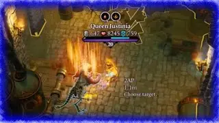 Killing The Dwarf Queen, In Arx Sewers, On Tactical Difficulty - DOS 2