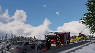 EC135 Takeoff after incident | XPlane 12 Winter
