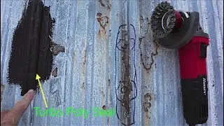 DIY Metal Roof Leak Repair with Turbo Poly Seal SUCCESS!!