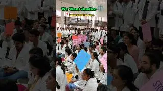 Sister you are not Alone, We all are With You ⚖️|  We Want Justice | #shorts | #rgkarhospital