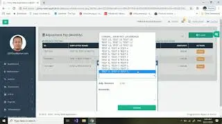 Payroll Adjustment Pay Data Entry