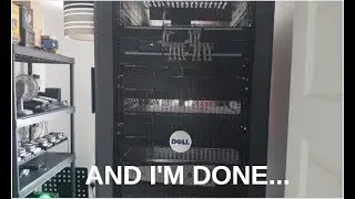 Powered it all down and now I'm done