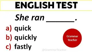 ENGLISH TEST. FUN QUIZ.