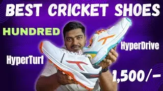Best Cricket Shoes Under 1,500/- 💥 Hundred Cricket Shoe Review