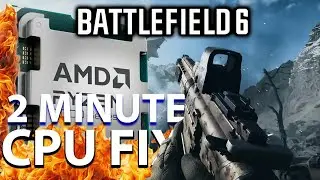 Battlefield 6 FPS Drops? A REAL CPU Fix!📈