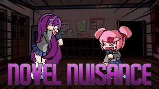 Novel Nuisance | Left Unchecked but Yuri and Natsuki sing it | FNF Cover