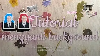 Cara mengganti warna background foto di aplikasi Adobe Photoshop !! 