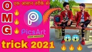 😱Pics art double roll🔥🔥 editing concept tutorial - creative pics art editing 2020-2021