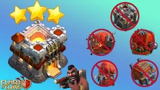TH11 Attack Without Siege Machine And No Clan Castle Troops Need || TH11 Powerful Attack || No CC
