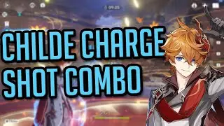 Childe Charge Shot Combo | Genshin Impact 