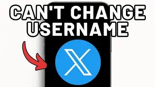 How to Fix X Twitter App Can't Change Username (Full Guide)