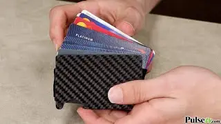 RFID Blocking Steel Wallet and Money Clip