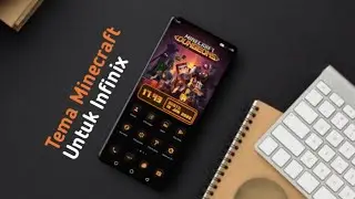 Tema Keren Minecraft Dungeons Khusus Infinix!!!
