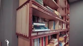 Modular Bookcase With Drawers