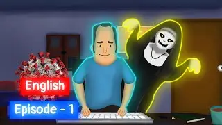 Work From Home With Ghost | Stories In English | Horror Stories |  Episode 1