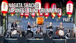 Nagata Shachu Japanese Taiko Drumming Part 1