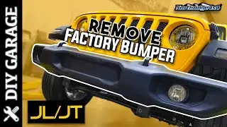 Jeep JL/JT Factory FRONT Bumper Removal - Guide