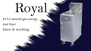 How to operate Royal fryer double basket in #Urdu / #hindi