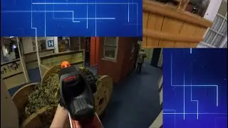 Dual camera gameplay from mod night @tacticalurbancombat !