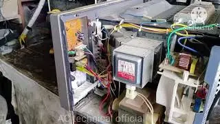 micro oven touch panel not working(LG