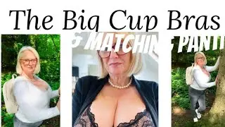Bank holiday black lace, episode 7, The Big bras and matching panties