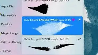 Georg's 1.500+ Brushes Procreate MegaPack v20.0 (Free Update #30 Showreel)