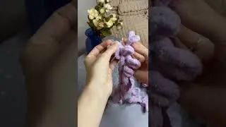 Как связать сумку из ализе пуффи 