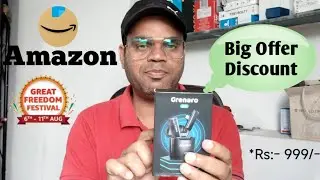 Amazon sale Rs-999/- Grenaro wireless microphone unboxing & full review