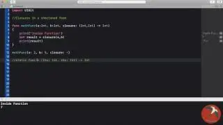 31 - Introduction to Swift | Arabic | Closures | Closures in a shortened form
