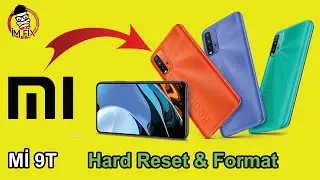 Xiaomi mi 9T Hard Reset .Unlock Pattern . Reset factory
