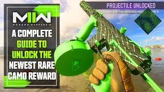 Modern Warfare 2: Earn this NEW, RARE CAMO In 30 Minutes... (Projectile Camo Guide - Veteran Raid)