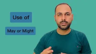 Use Of May or Might | English Grammar Lesson