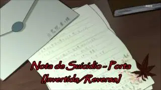 Nota de Suicidio - Porta [Invertida/Reversa]