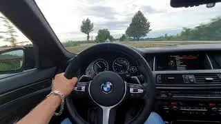 Bmw f10 550i xDrive LCI Sport Mode/POV Drive/acceleration