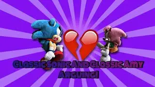 Classic Sonic And Classic Amy Arguing