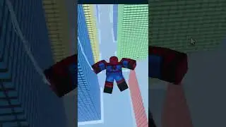 Homem-Aranha no Roblox (Spider Man Simulator) #shorts