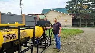 #Скруббер-бутара для #промывки песков #добычазолота #разведка #месторождение #золота #золотомаш