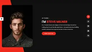 Personal Portfolio Website Using HTML CSS & JavaScript | Responsive Portfolio Website