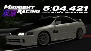 Midnight Racing: Tokyo | 1998 Honda Integra Type R (DC2) - 5:04.421 Ichikawa Goliath's Marathon