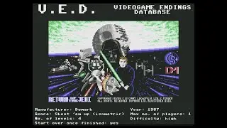 Return of the Jedi - Commodore 64 - ending