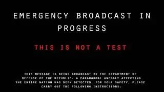 Emergency Broadcast System Alert Tones No Voice Loud Sound effect