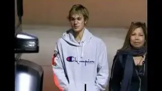 Justin Bieber arriving and leaving at the Saban Theatre 30 nov 2017