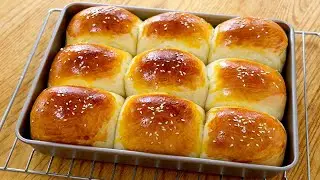 Milk bread method: basic recipe, novice can succeed at once, simple and delicious.